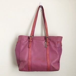 Coach Pink Gallery Large Tote